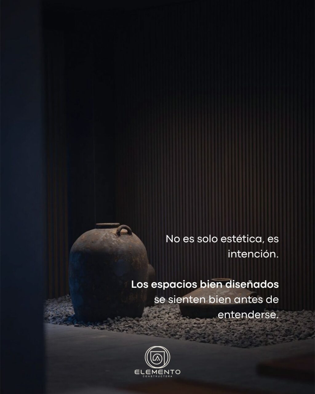 Instagram post from elementoconstructora. This post is in position 3.