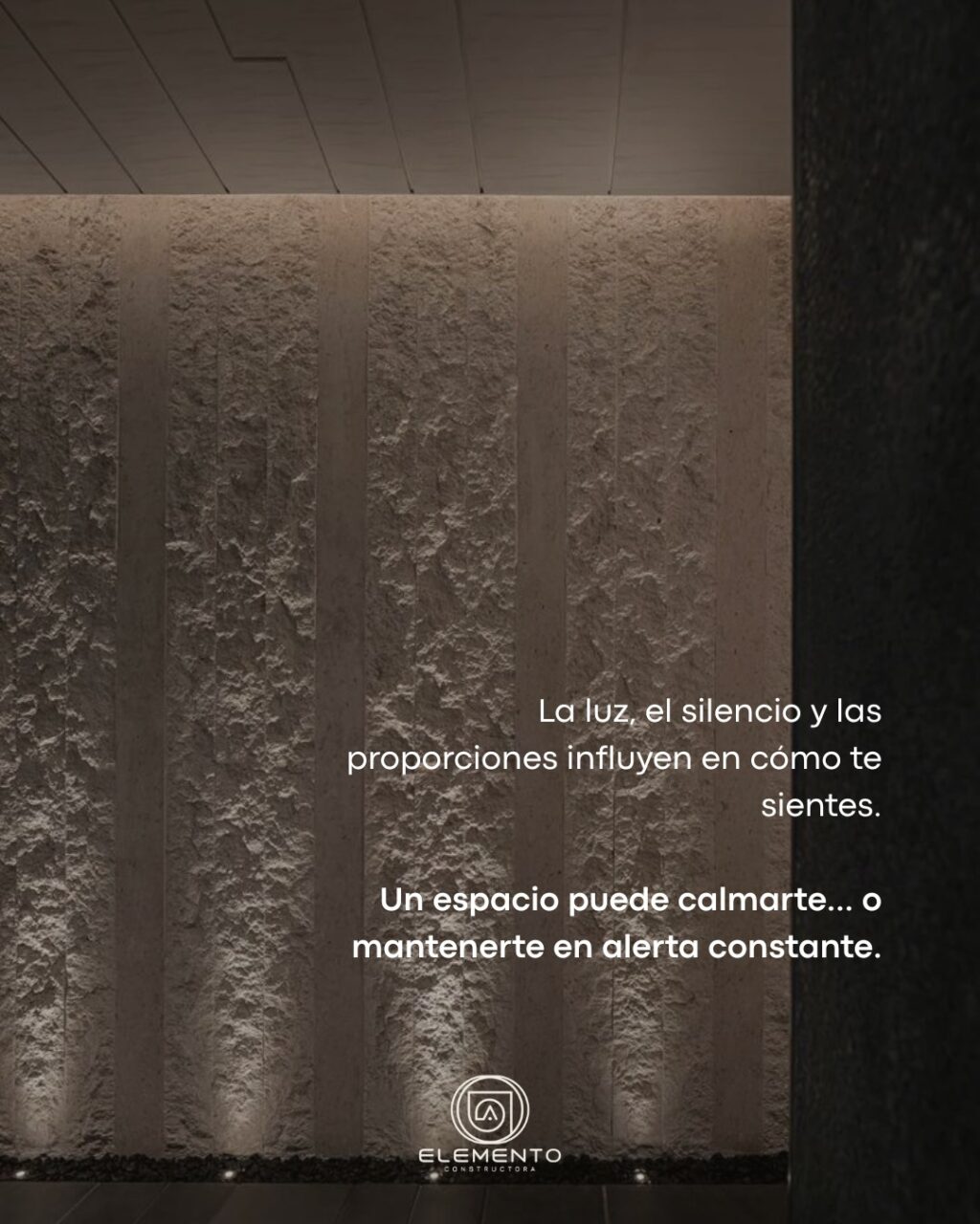 Instagram post from elementoconstructora. This post is in position 1.